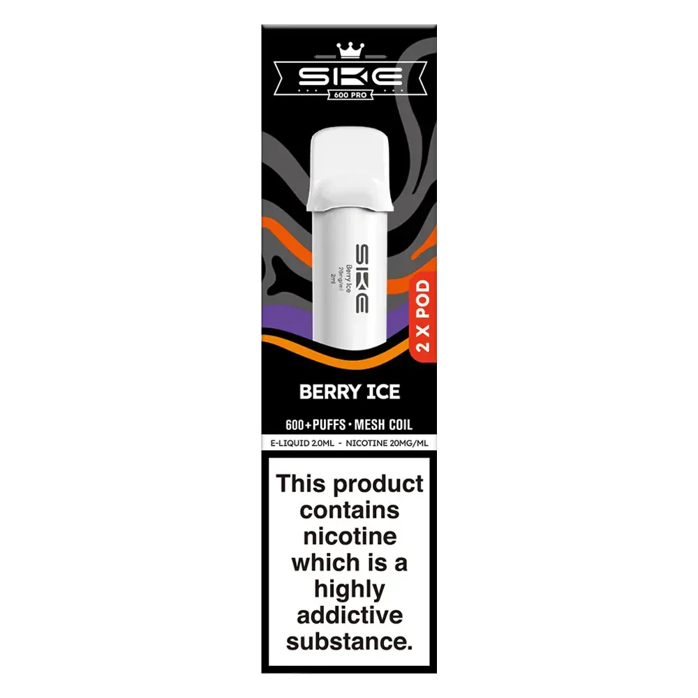 SKE Crystal Bar 600 Pro Prefilled Pods - Scent Vape