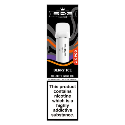 SKE Crystal Bar 600 Pro Prefilled Pods - Scent Vape