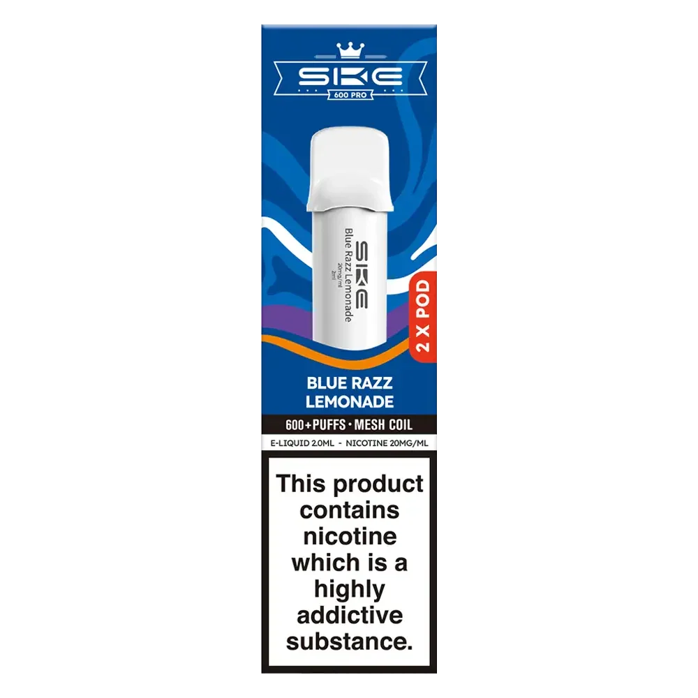 SKE Crystal Bar 600 Pro Prefilled Pods - Scent Vape