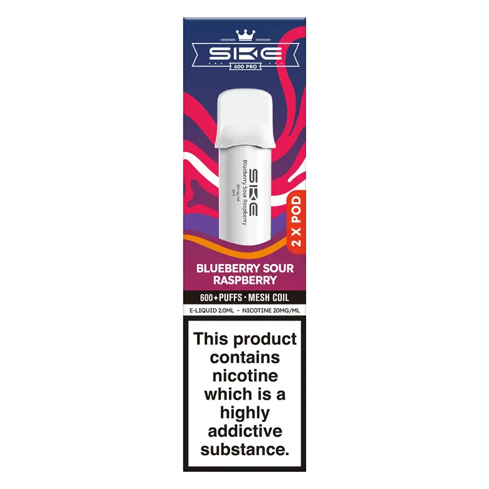 SKE Crystal Bar 600 Pro Prefilled Pods - Scent Vape