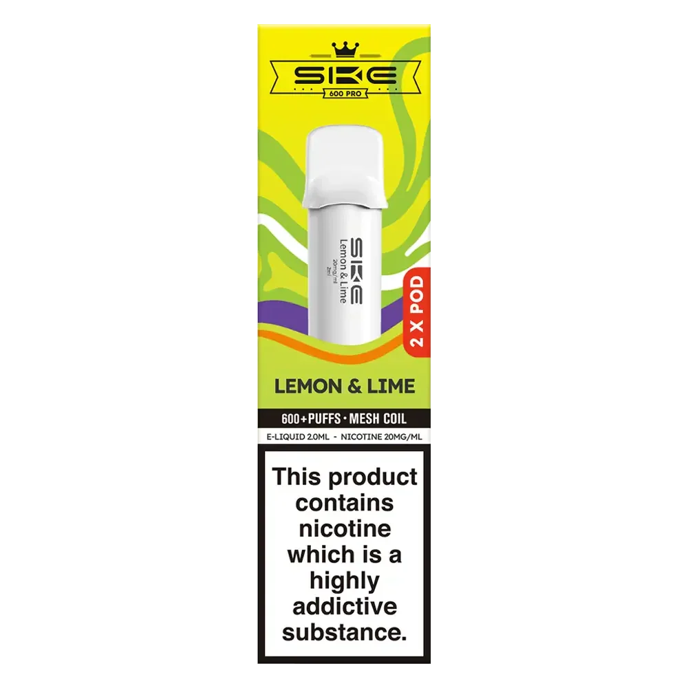SKE Crystal Bar 600 Pro Prefilled Pods - Scent Vape