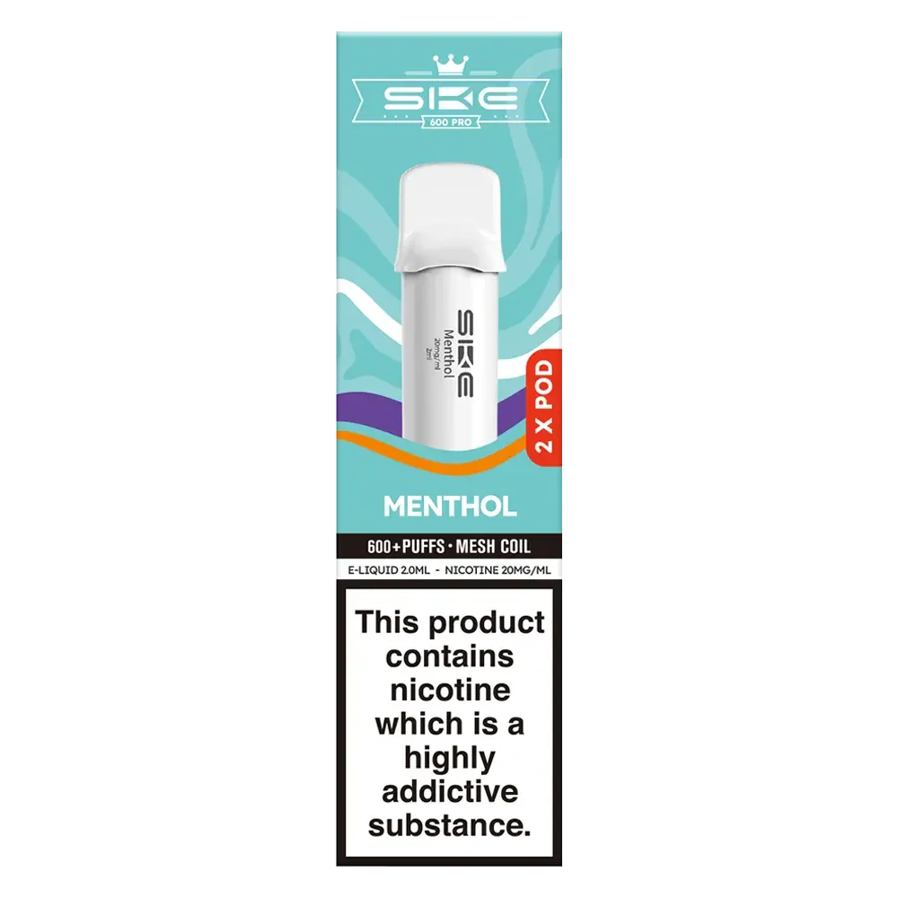SKE Crystal Bar 600 Pro Prefilled Pods - Scent Vape