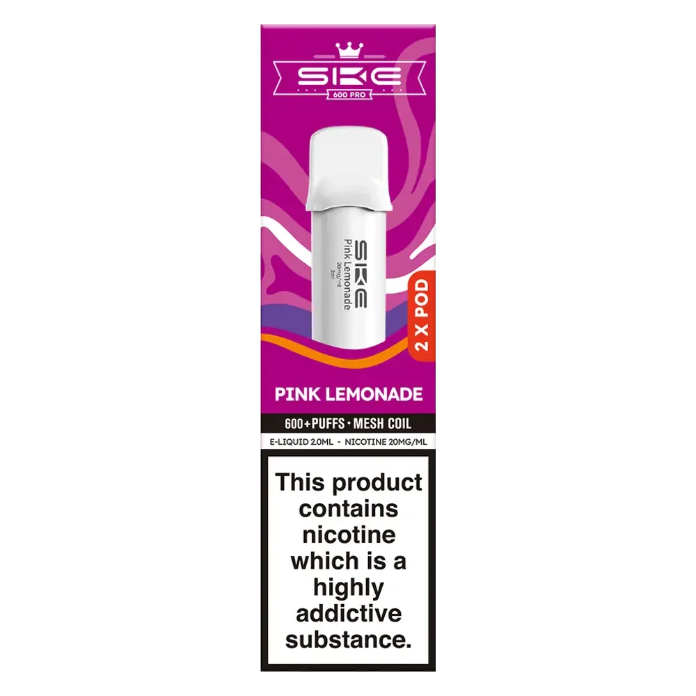 SKE Crystal Bar 600 Pro Prefilled Pods - Scent Vape