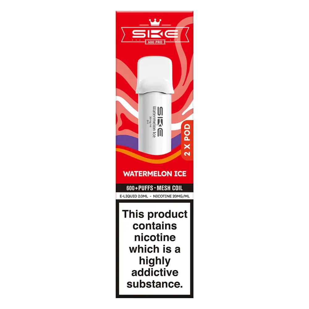 SKE Crystal Bar 600 Pro Prefilled Pods - Scent Vape