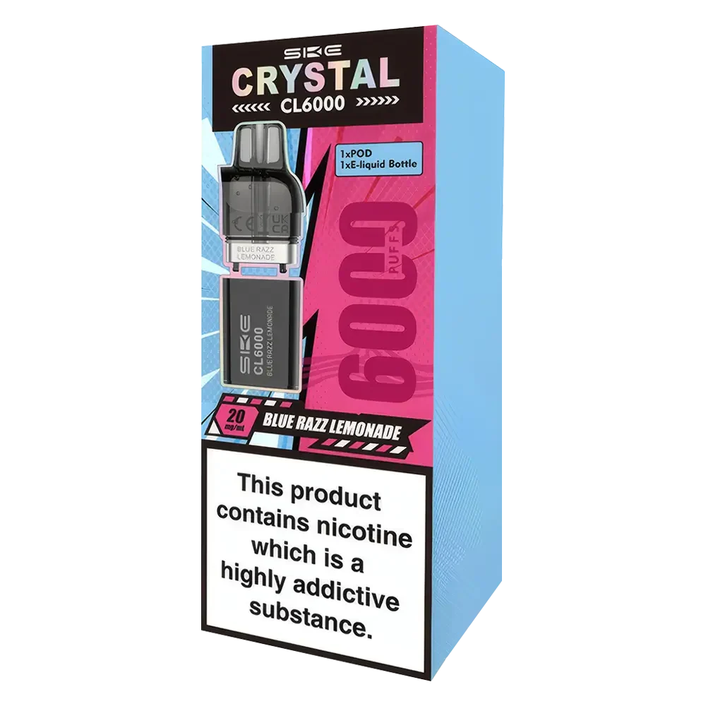 SKE Crystal CL6000 Prefilled Pods - Scent Vape