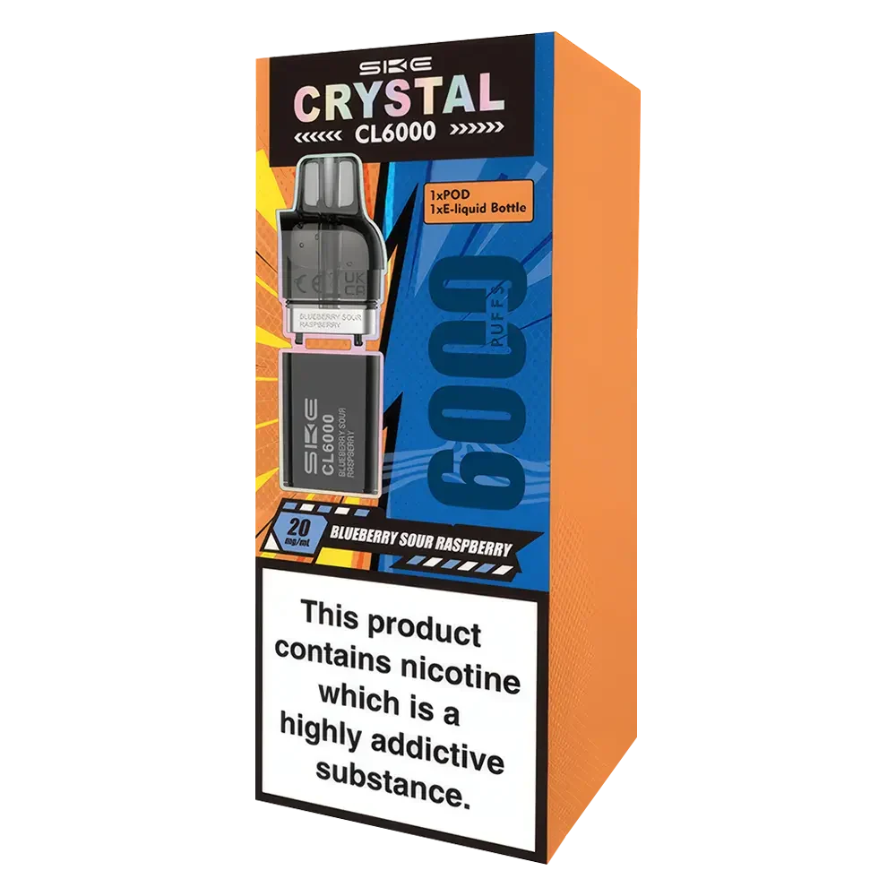 SKE Crystal CL6000 Prefilled Pods - Scent Vape