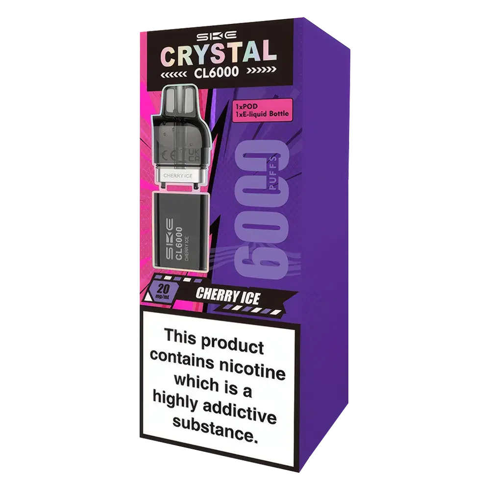 SKE Crystal CL6000 Prefilled Pods - Scent Vape