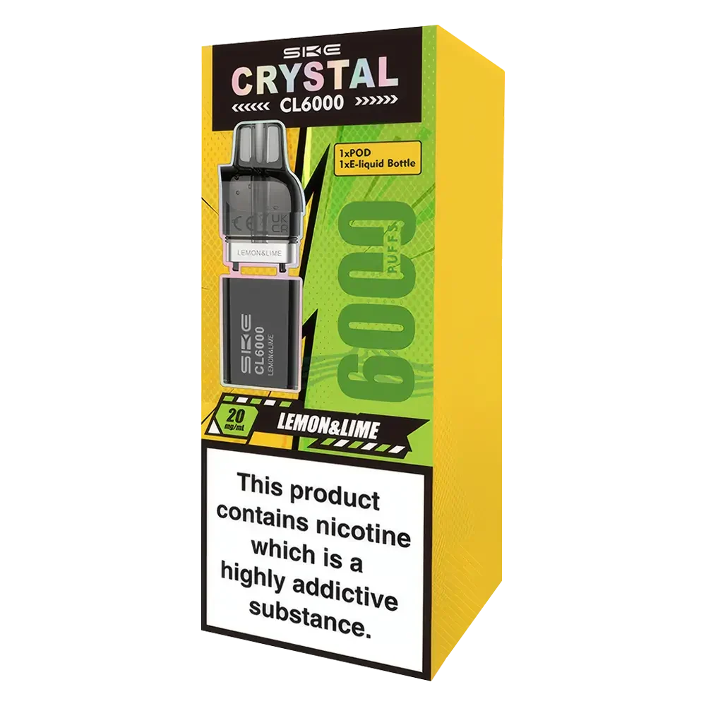 SKE Crystal CL6000 Prefilled Pods - Scent Vape