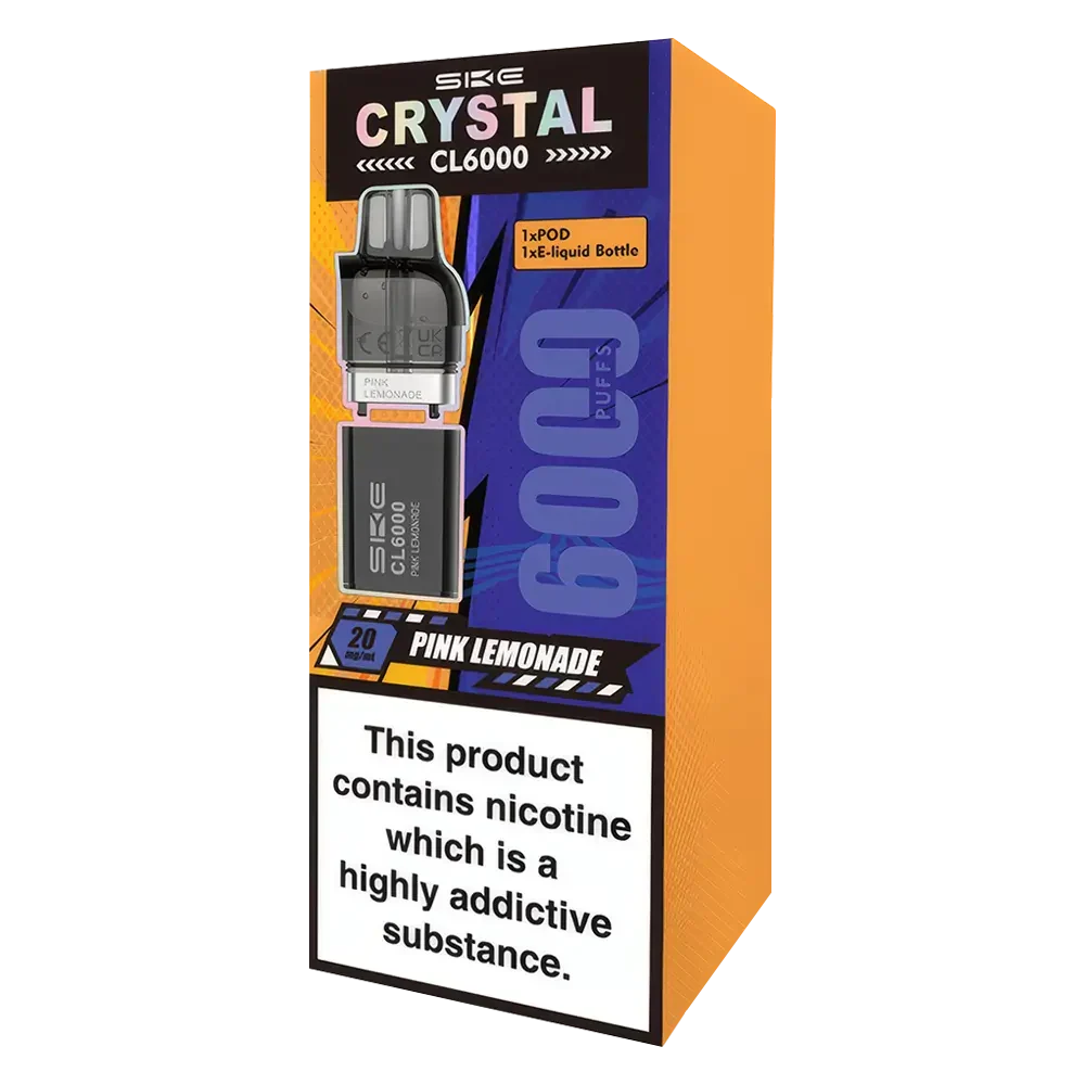 SKE Crystal CL6000 Prefilled Pods - Scent Vape