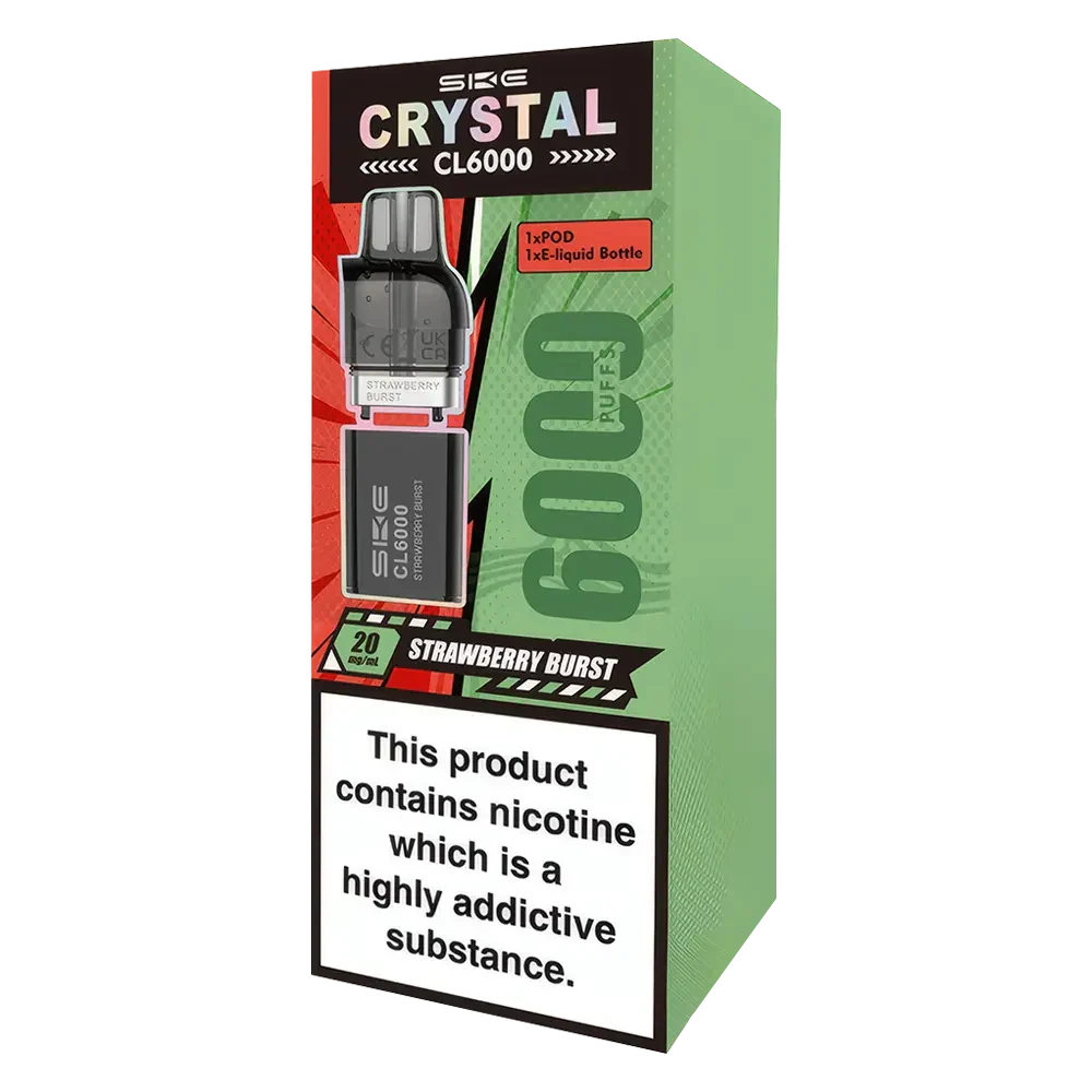 SKE Crystal CL6000 Prefilled Pods - Scent Vape