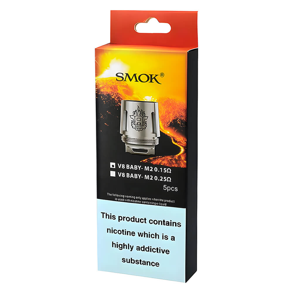 SMOK V8 Baby Replacement Coils - 5 Pack - Scent Vape
