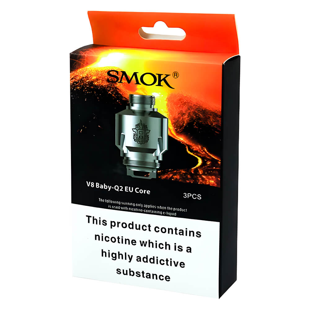 SMOK V8 Baby-Q2 EU Core Coils 0.4 ohm (Pack of 3) - Scent Vape
