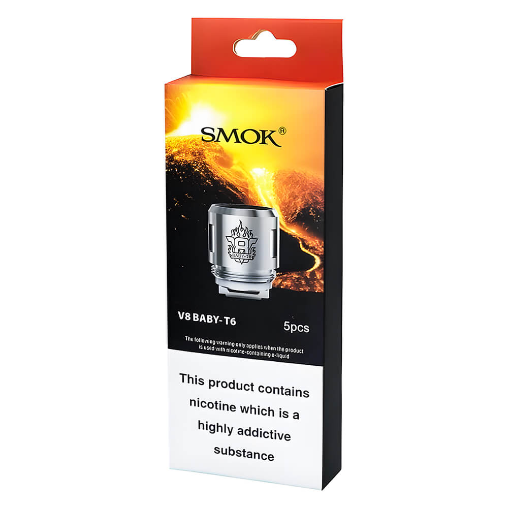 SMOK V8 Baby Replacement Coils - 5 Pack - Scent Vape