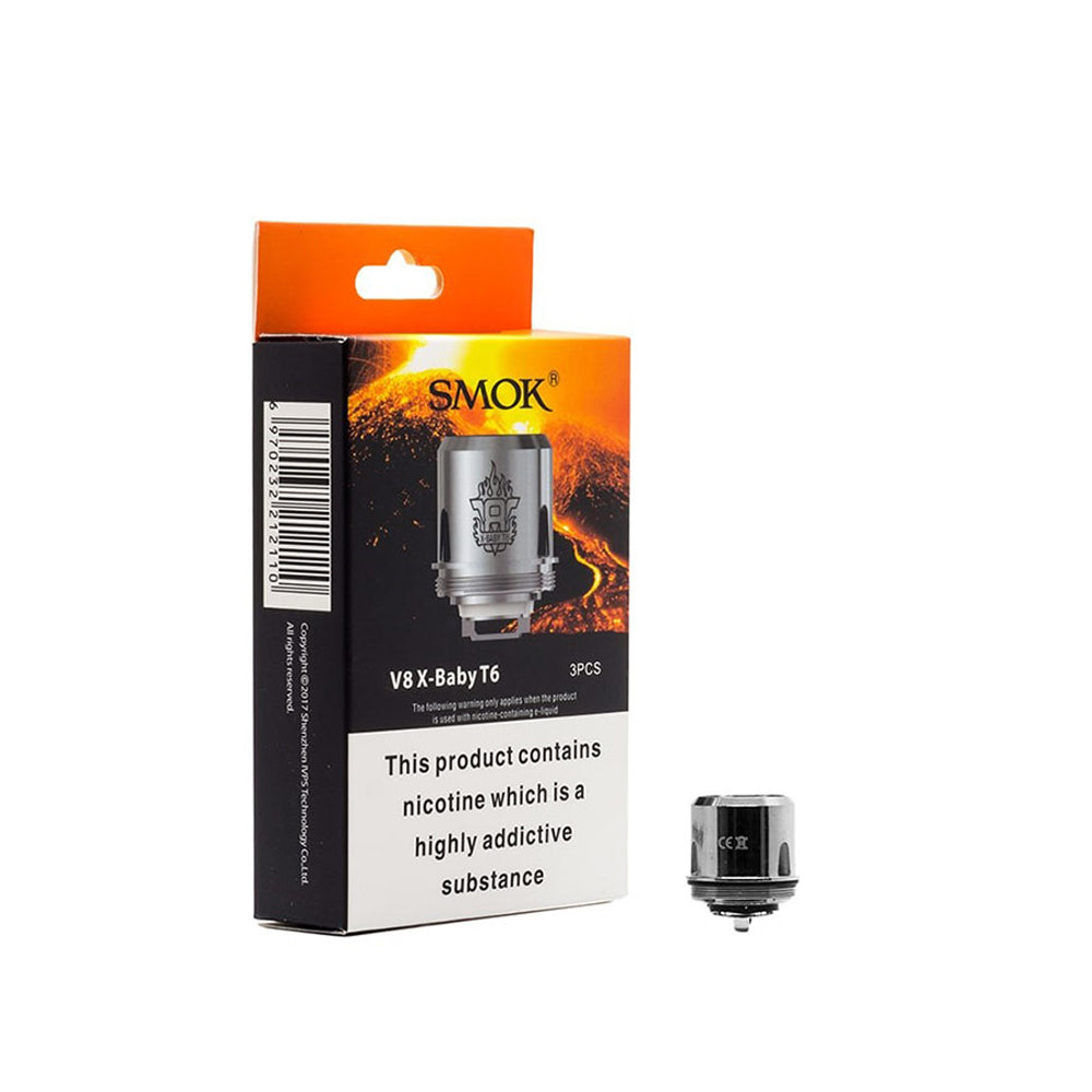 SMOK V8 X Baby Series Replacement Coils - 3 Pack - Scent Vape