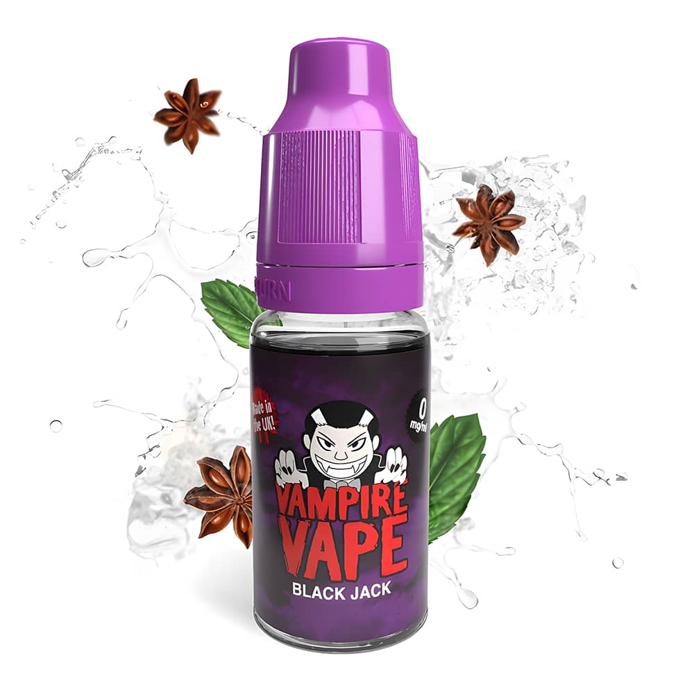 Vampire Vape Black Jack Vape Juice 10ml - Scent Vape