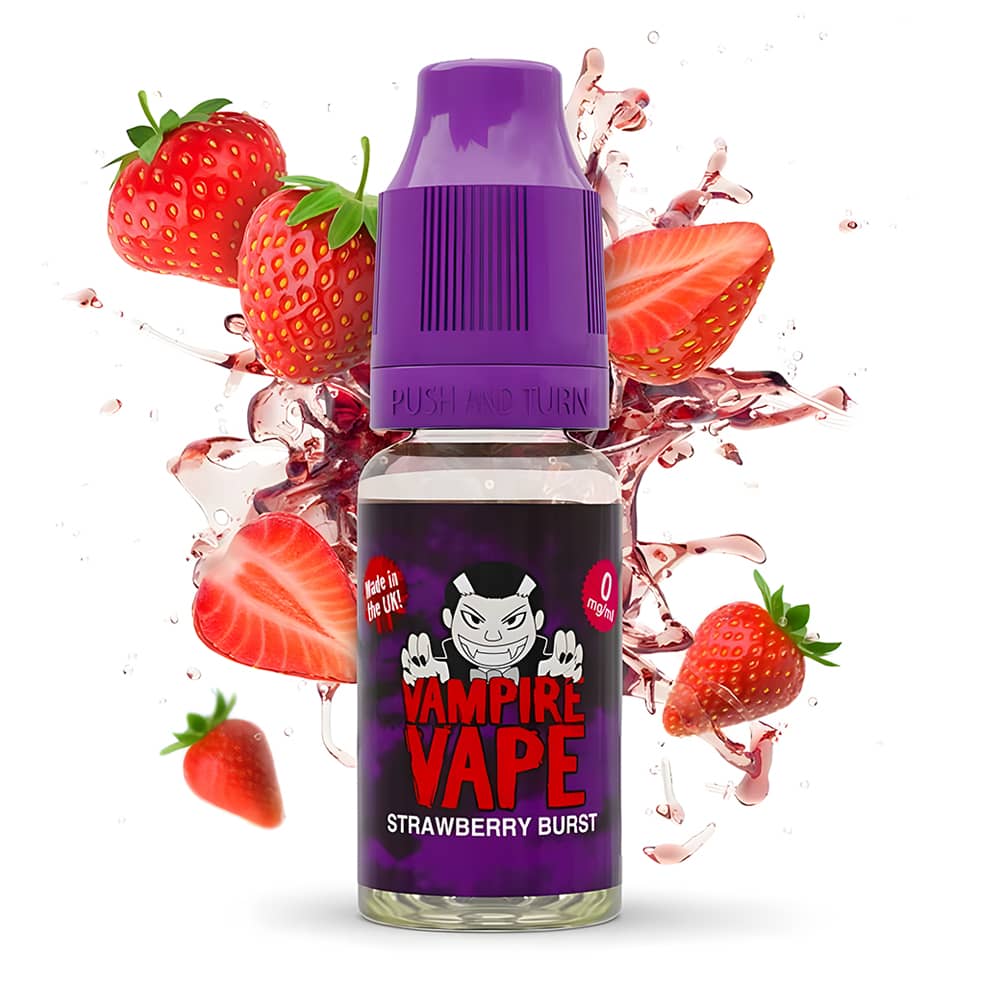 Vampire Vape Strawberry Burst Vape Juice 10ml - Scent Vape